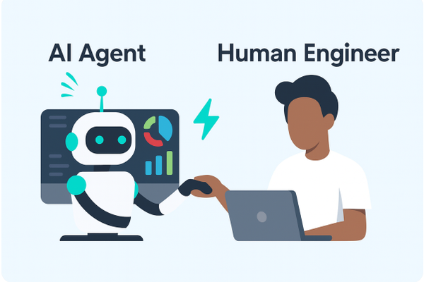 AI Agent and Human Engineer Collaboration